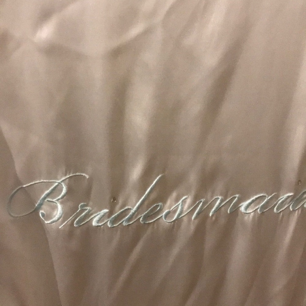 Two bridesmaids robes